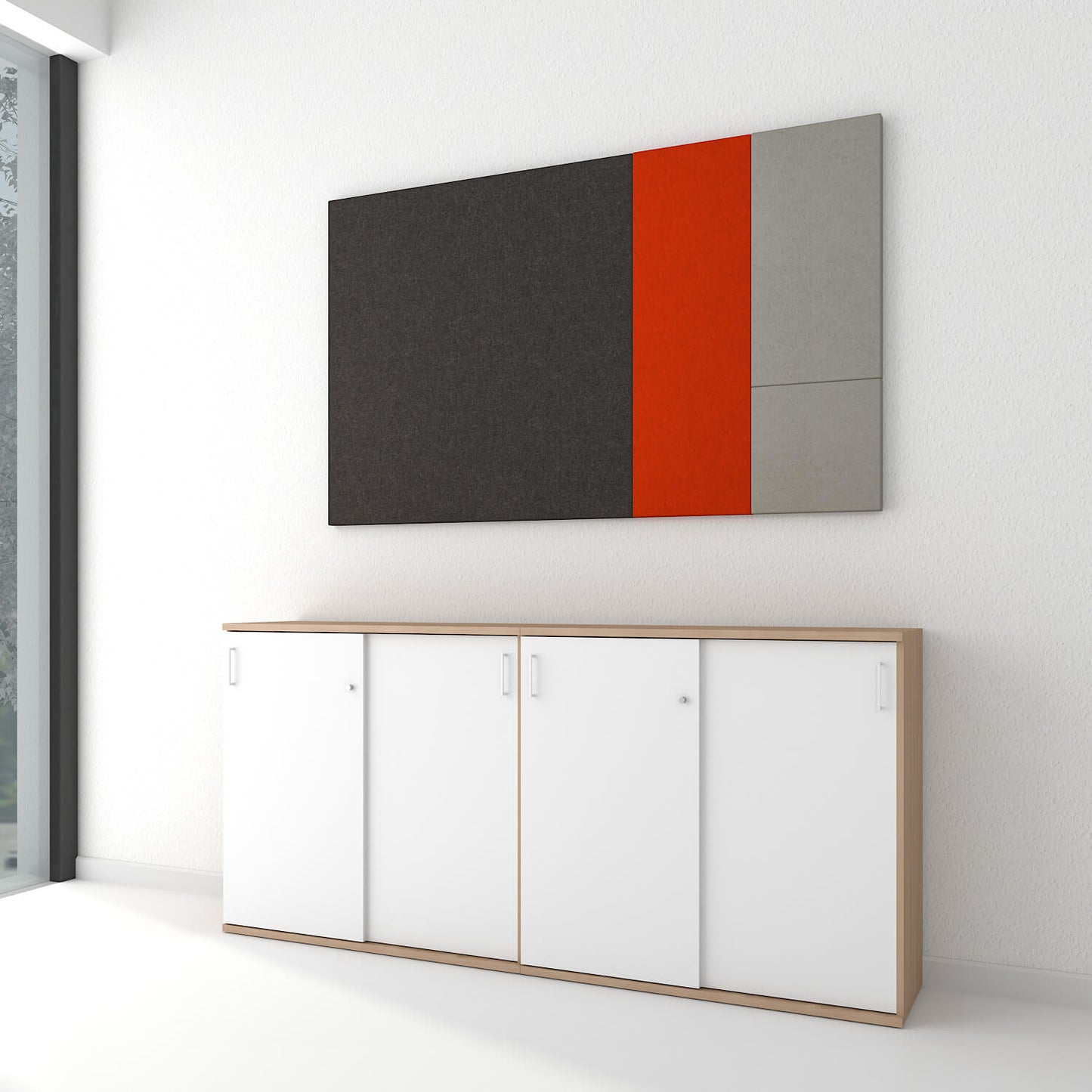 MODUS Vera da parete e soffitto | 400-1200 mm, oltre 100 colori