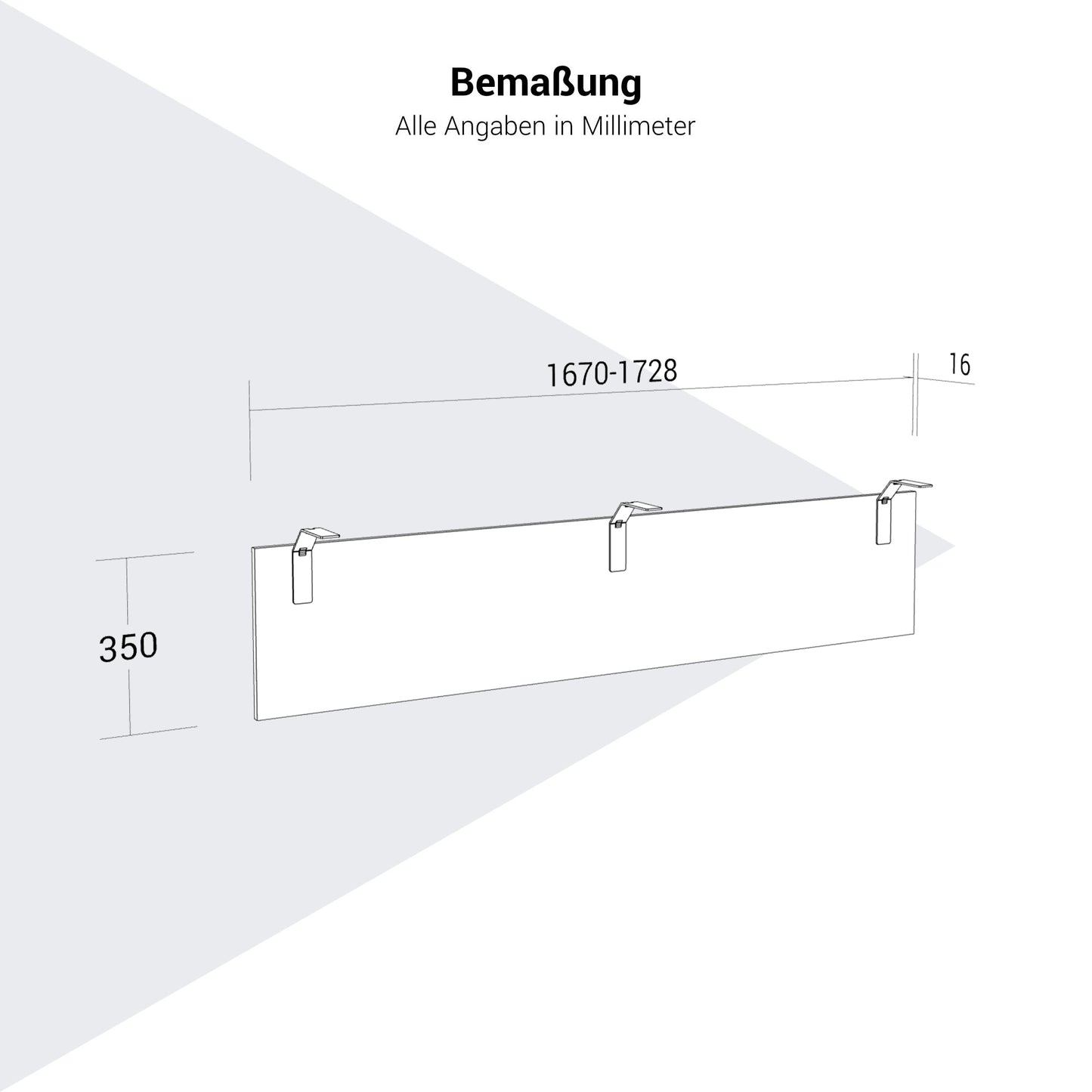 MOTION Knieraumblende | Sichtschutz
