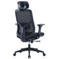 MOVE IT office swivel chair | synchro mechanism, headrest, black  - 4 Thumbnail Image