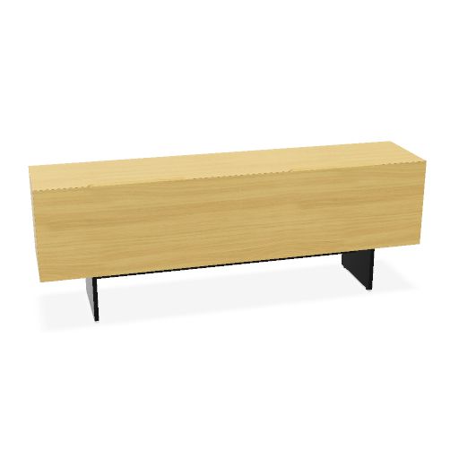 MOVE&LEAD Sideboard | 1600 x 580 mm, 2 Schubladen mit Soft-Close