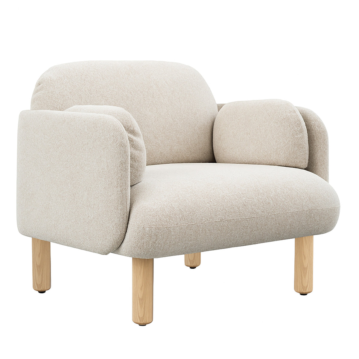 MYAMI Premium Lounge-Sessel | 850 x 790 mm, 1-Sitzer - 1 Lightbox Main Image