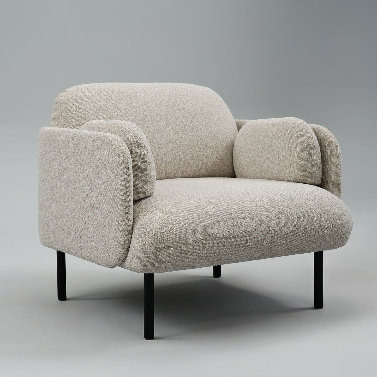 MYAMI Premium Lounge-Sessel | 850 x 790 mm, 1-Sitzer