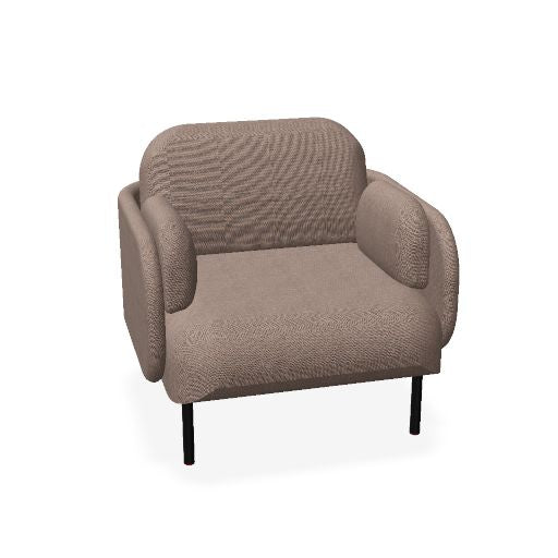 MYAMI Premium Lounge-Sessel | 850 x 790 mm, 1-Sitzer