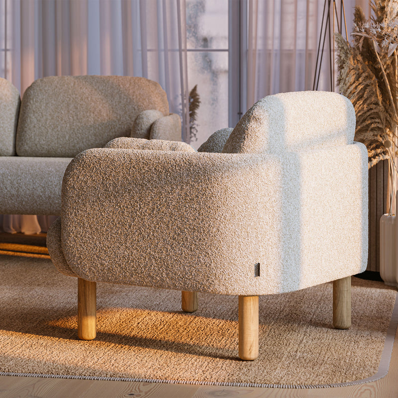 MYAMI Premium Lounge-Sessel | 850 x 790 mm, 1-Sitzer - 6 Main Image