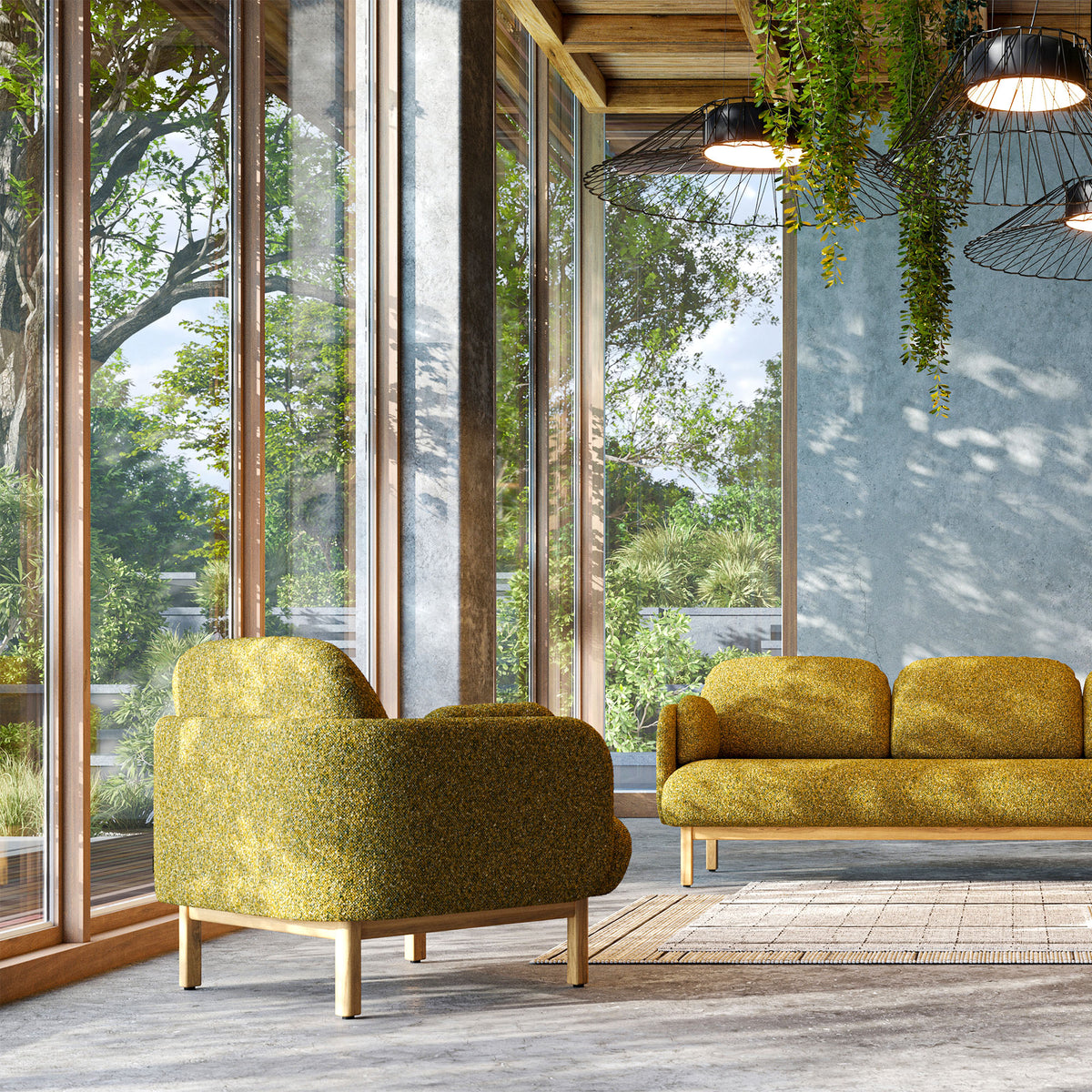 MYAMI Premium Lounge-Sessel | 850 x 790 mm, 1-Sitzer - 9 Lightbox Main Image