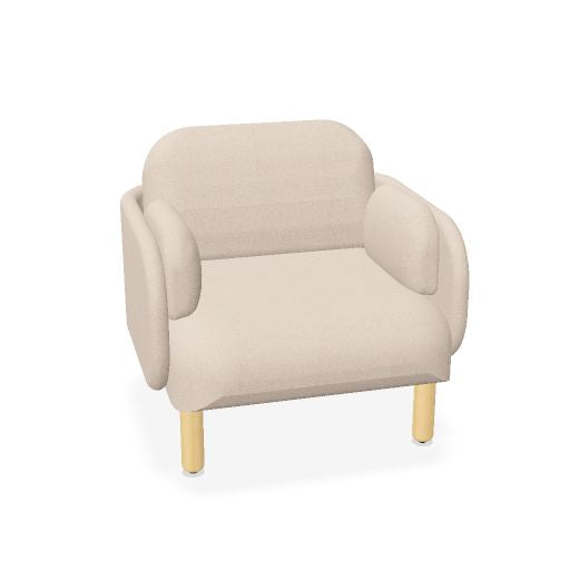 MYAMI Premium Lounge-Sessel | 850 x 790 mm, 1-Sitzer