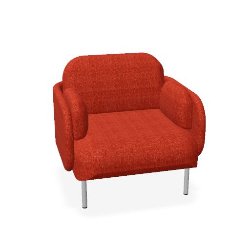 MYAMI Premium Lounge-Sessel | 850 x 790 mm, 1-Sitzer