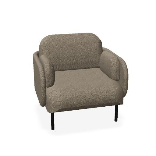 MYAMI Premium Lounge-Sessel | 850 x 790 mm, 1-Sitzer
