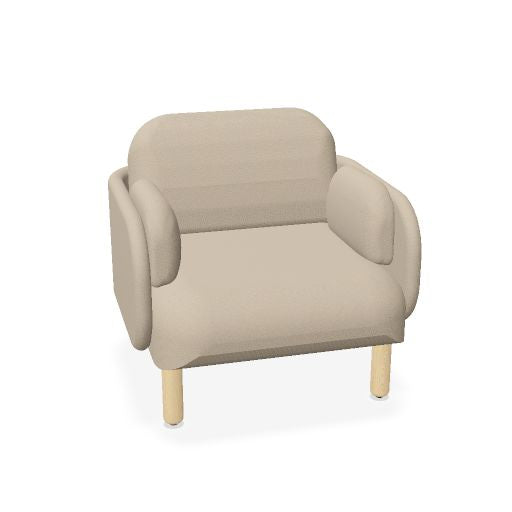MYAMI Premium Lounge-Sessel | 850 x 790 mm, 1-Sitzer