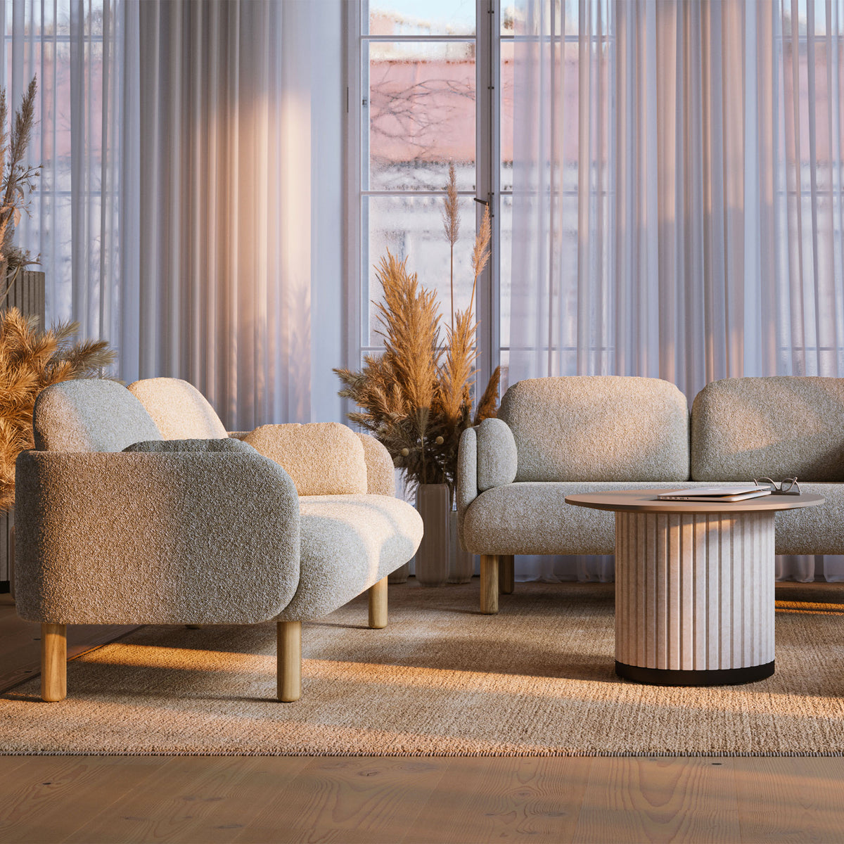 MYAMI Premium-Sofa | 1550-2250 x 790 mm, 2- oder 3-Sitzer