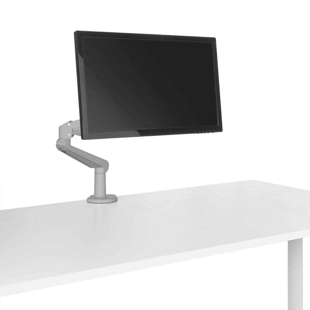 Supporto monitor PREMIUM | supporto a molla a gas, 200 - 500 mm, argento  - 1 Lightbox Main Image