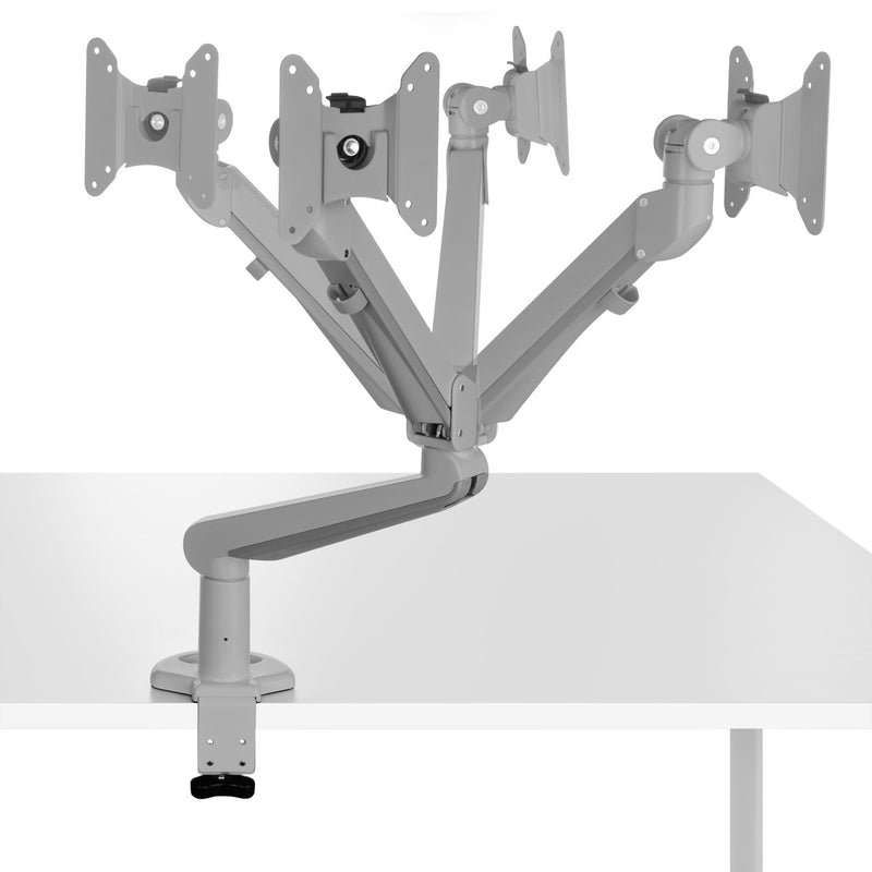 Supporto monitor PREMIUM | supporto a molla a gas, 200 - 500 mm, argento  - 7 Main Image