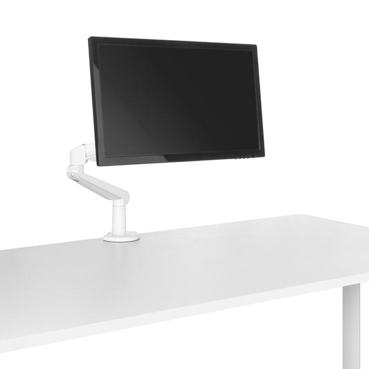 Titolare del monitor | Supporto a primavera a gas, 200 - 500 mm, bianco