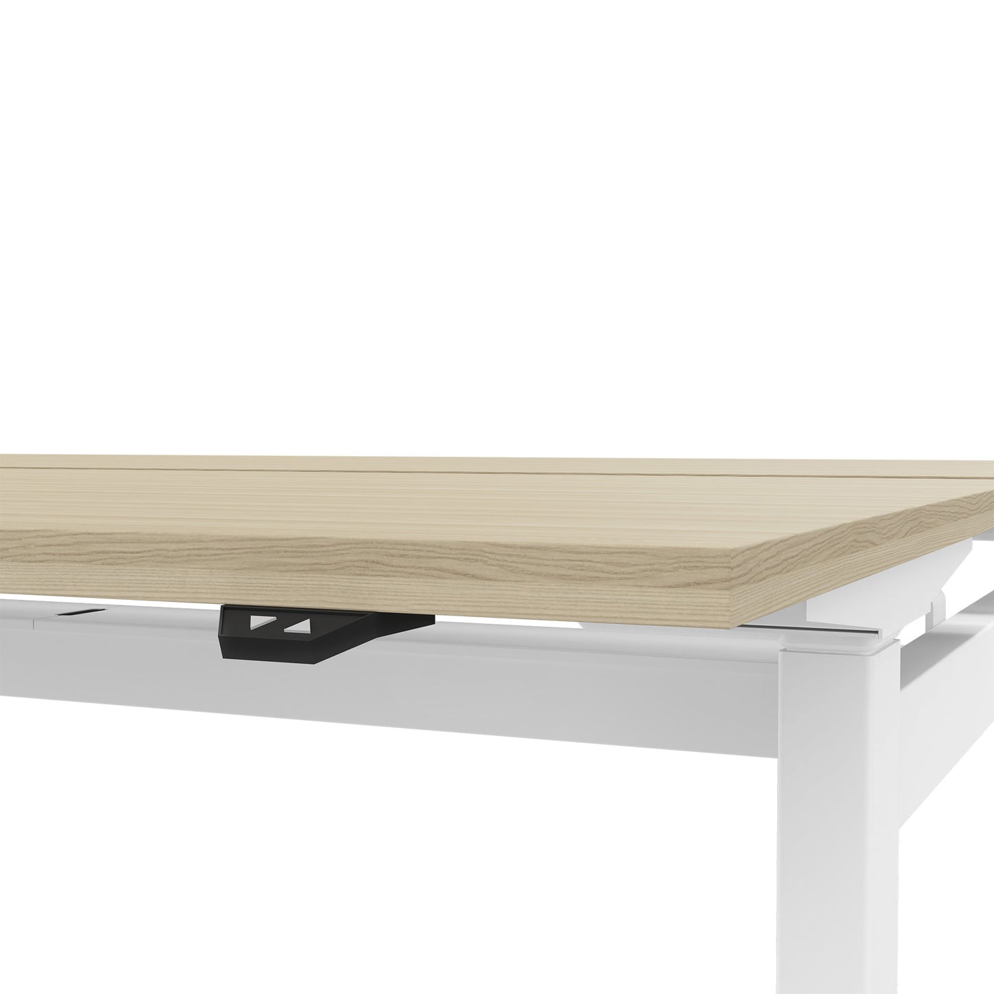 MOTION Desk del team | 1400 - 1800 mm, regolabile in altezza elettricamente, cenere di sabbia