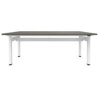 MOTION team desk | 1400 - 1800 mm, electrically height adjustable, Cubanit gray