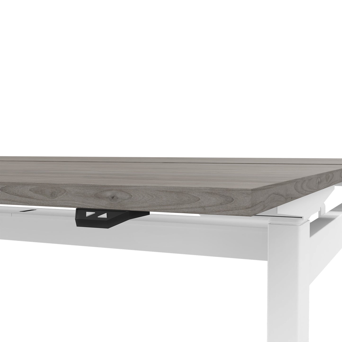 MOTION Desk del team | 1400-1800 mm, regolabile elettricamente in altezza, grigio di quercia nordica