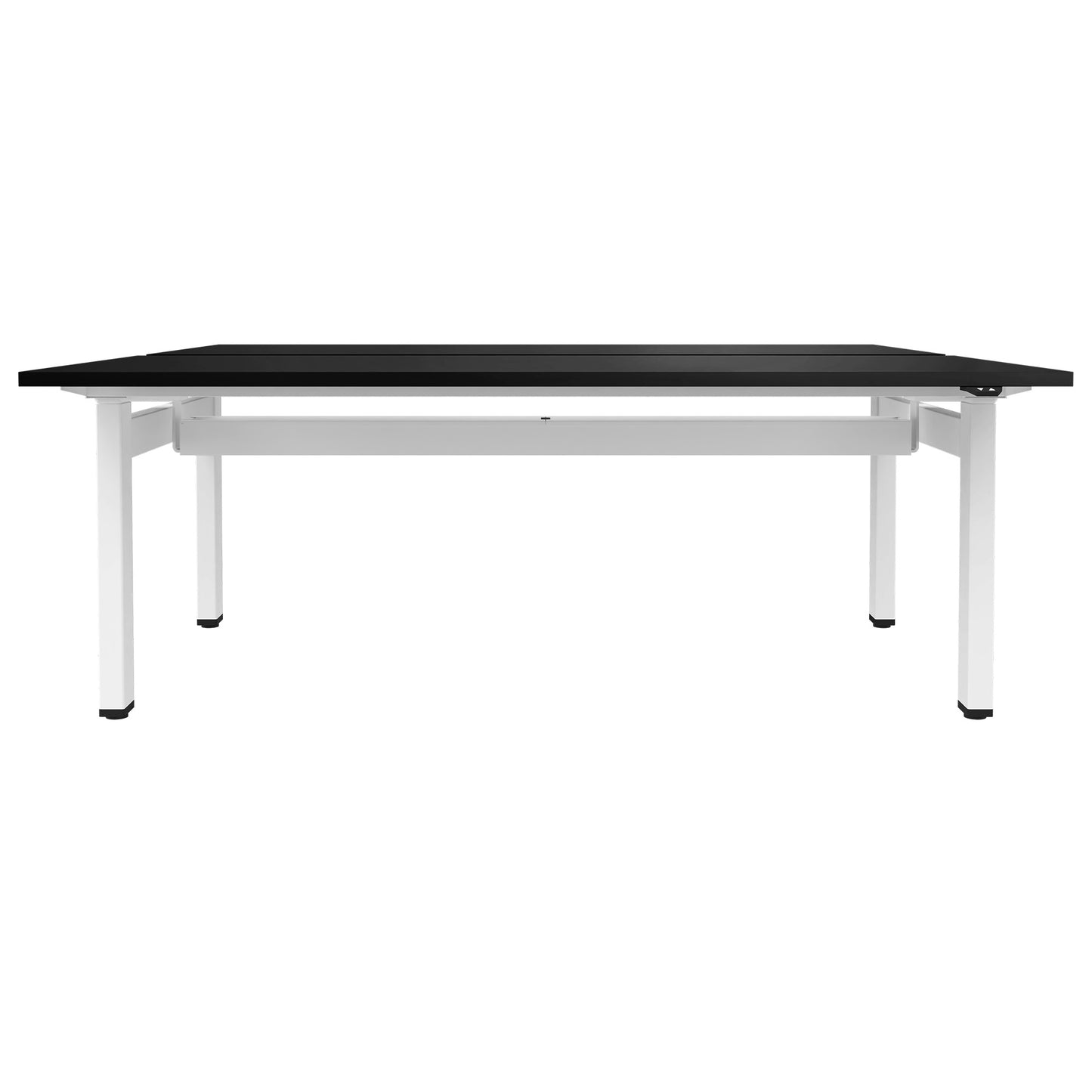 MOTION team desk | 1400 - 1800 mm, electrically height adjustable, black