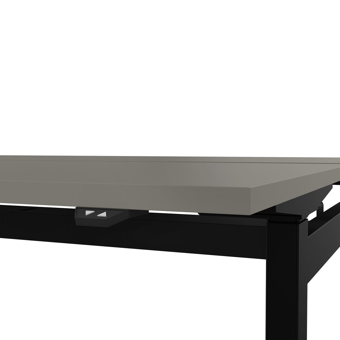 MOTION team desk | 1400 - 1800 mm, electrically height adjustable, Cubanit gray