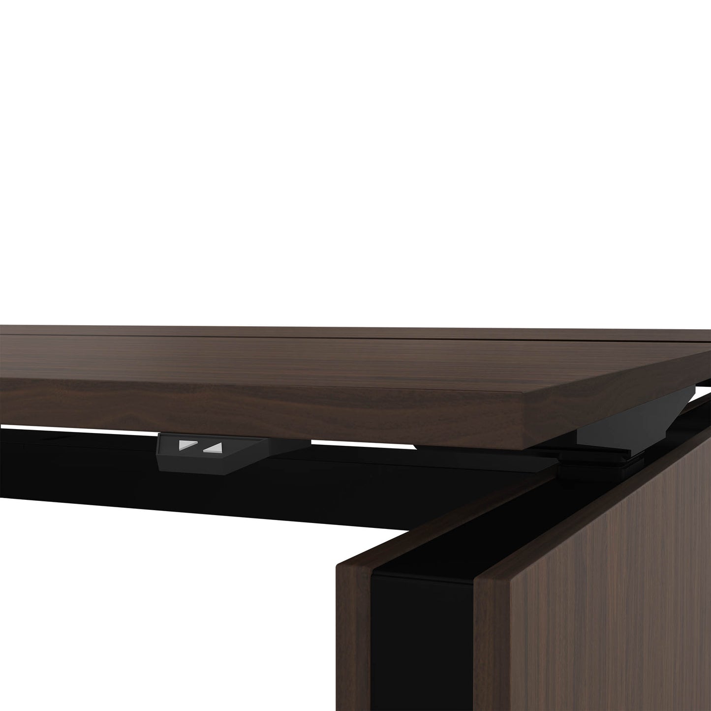 MOTION Desk del team | 1400-1800 mm, regolabile elettricamente in altezza, noce