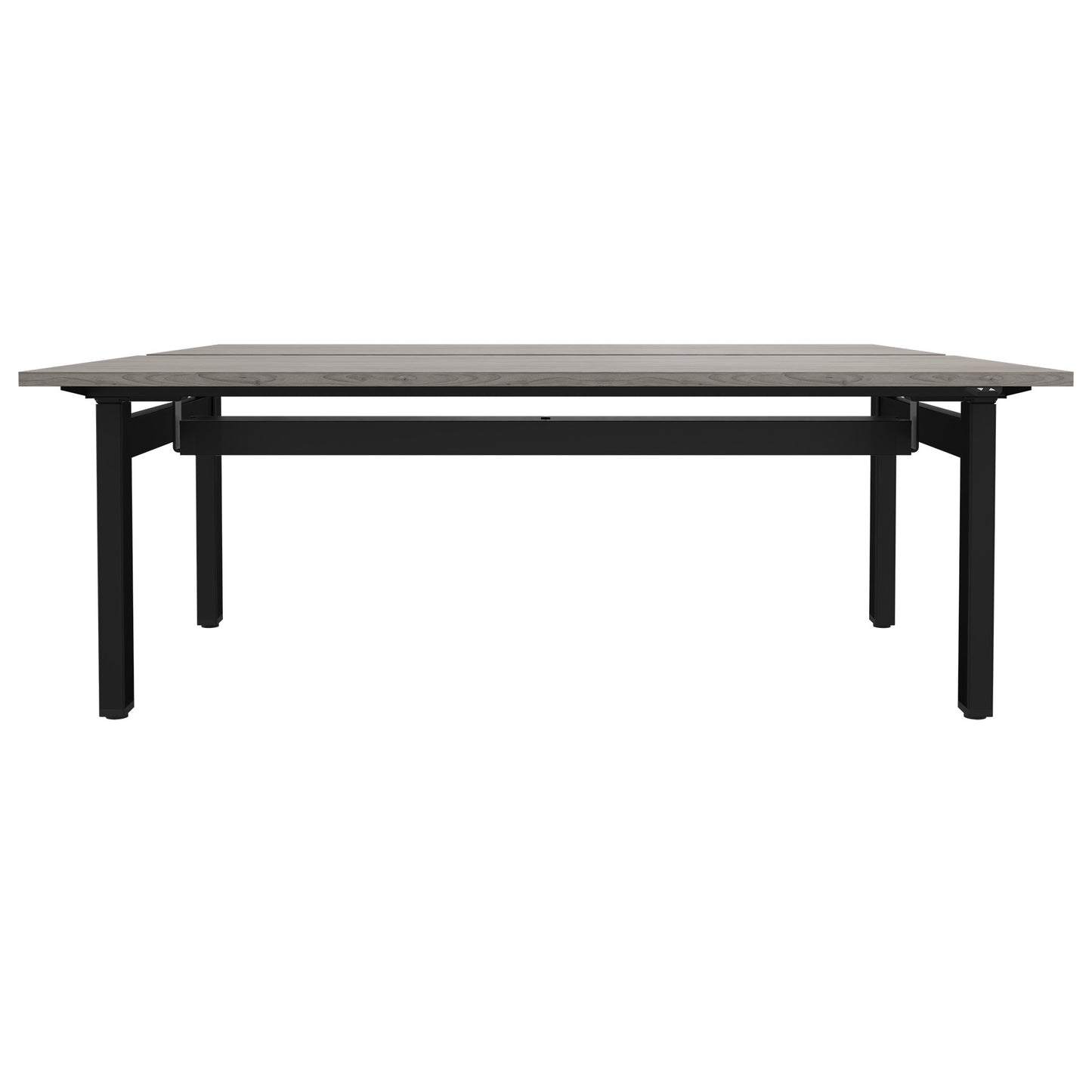 MOTION Desk del team | 1400-1800 mm, regolabile elettricamente in altezza, grigio di quercia nordica