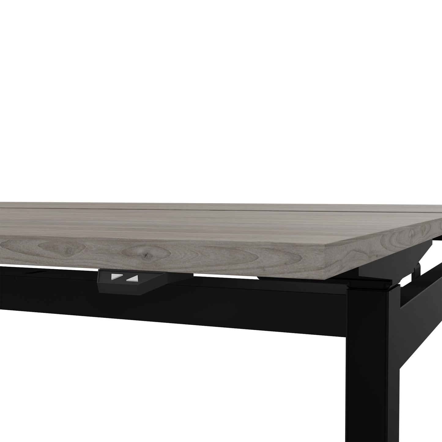 MOTION Desk del team | 1400-1800 mm, regolabile elettricamente in altezza, grigio di quercia nordica