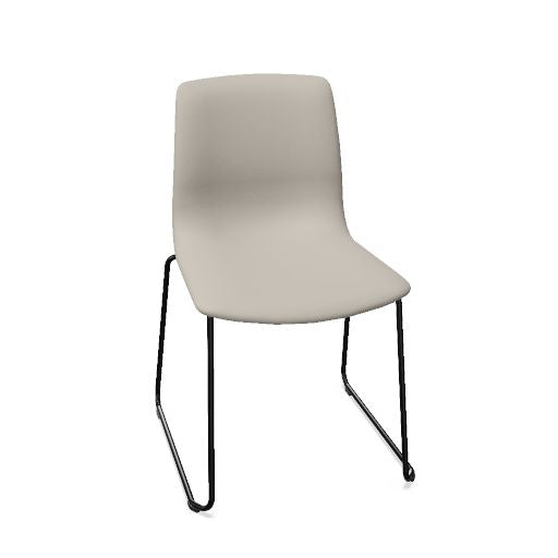 NOELLE Besucherstuhl | Kufengestell, mit oder ohne Polsterung