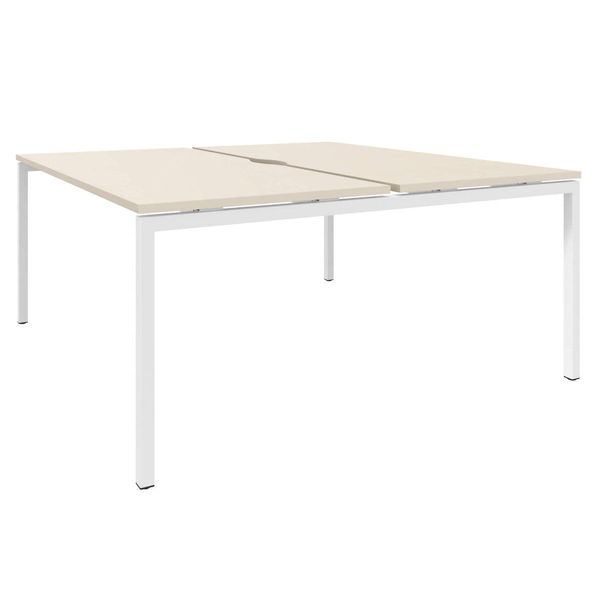 NOVA U Team-Schreibtisch | 1600 x 1640 mm, Ahorn - 1 Lightbox Main Image