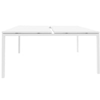 Nova u Team desk | 1600 x 1640 mm, white