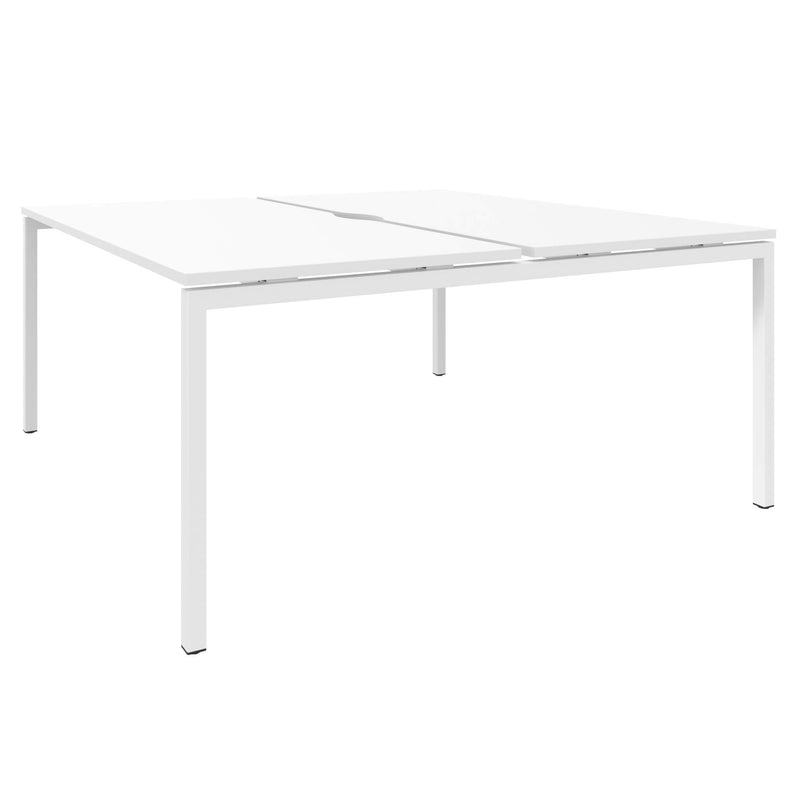 Nova u Team desk | 1600 x 1640 mm, white - 2 Main Image