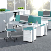 Nova u Team desk | 1600 x 1640 mm, white