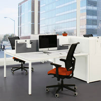 Nova u Team desk | 1600 x 1640 mm, white