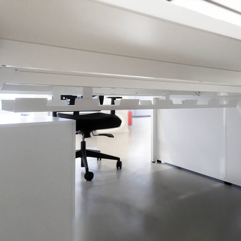 NOVA U Team Bureau | 1600 x 1640 mm, blanc