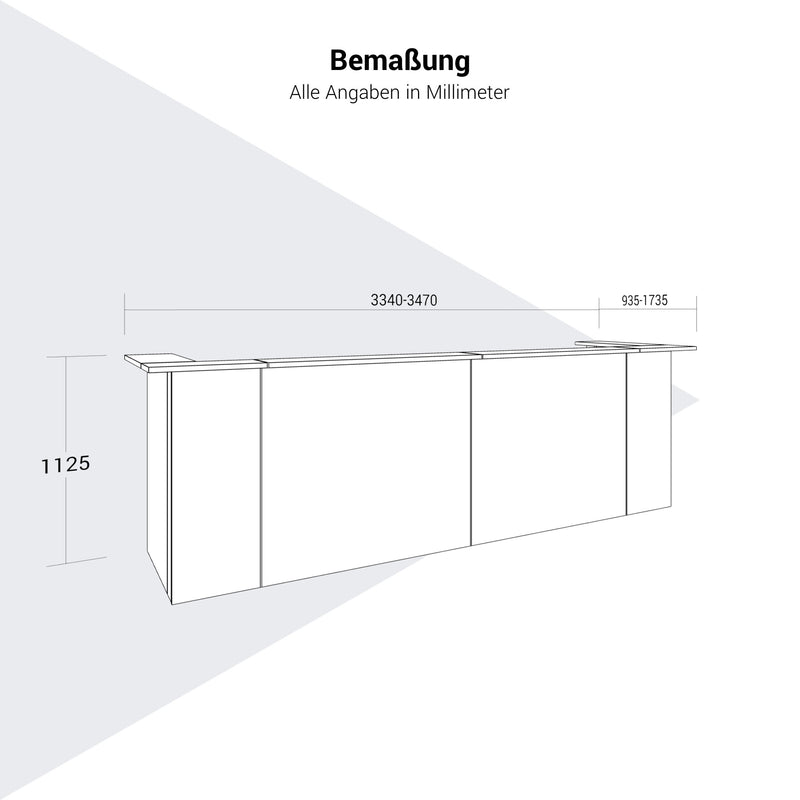 NOVA Empfangstheke | U- oder L-Form - 16 Main Image