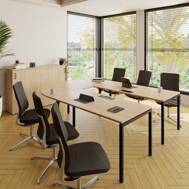 NOVA Konferenztisch | 2600-4600 mm, U-Form, optionale Elektrifizierung - 2 Main Image