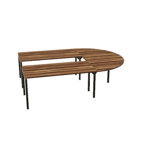 NOVA Konferenztisch | 2600-4600 mm, U-Form, optionale Elektrifizierung
