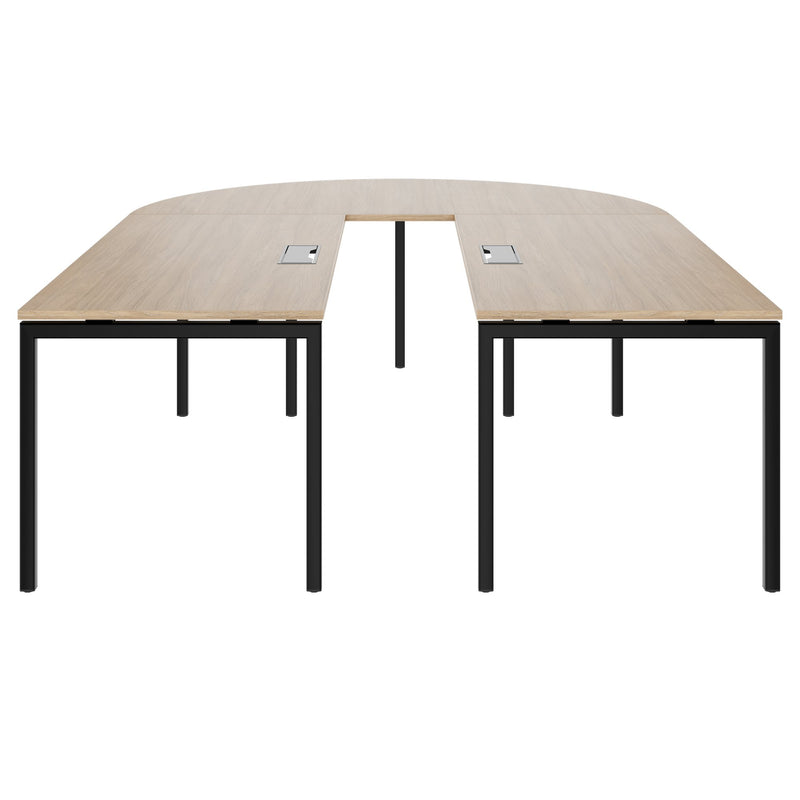 NOVA Konferenztisch | 2600-4600 mm, U-Form, optionale Elektrifizierung - 4 Main Image