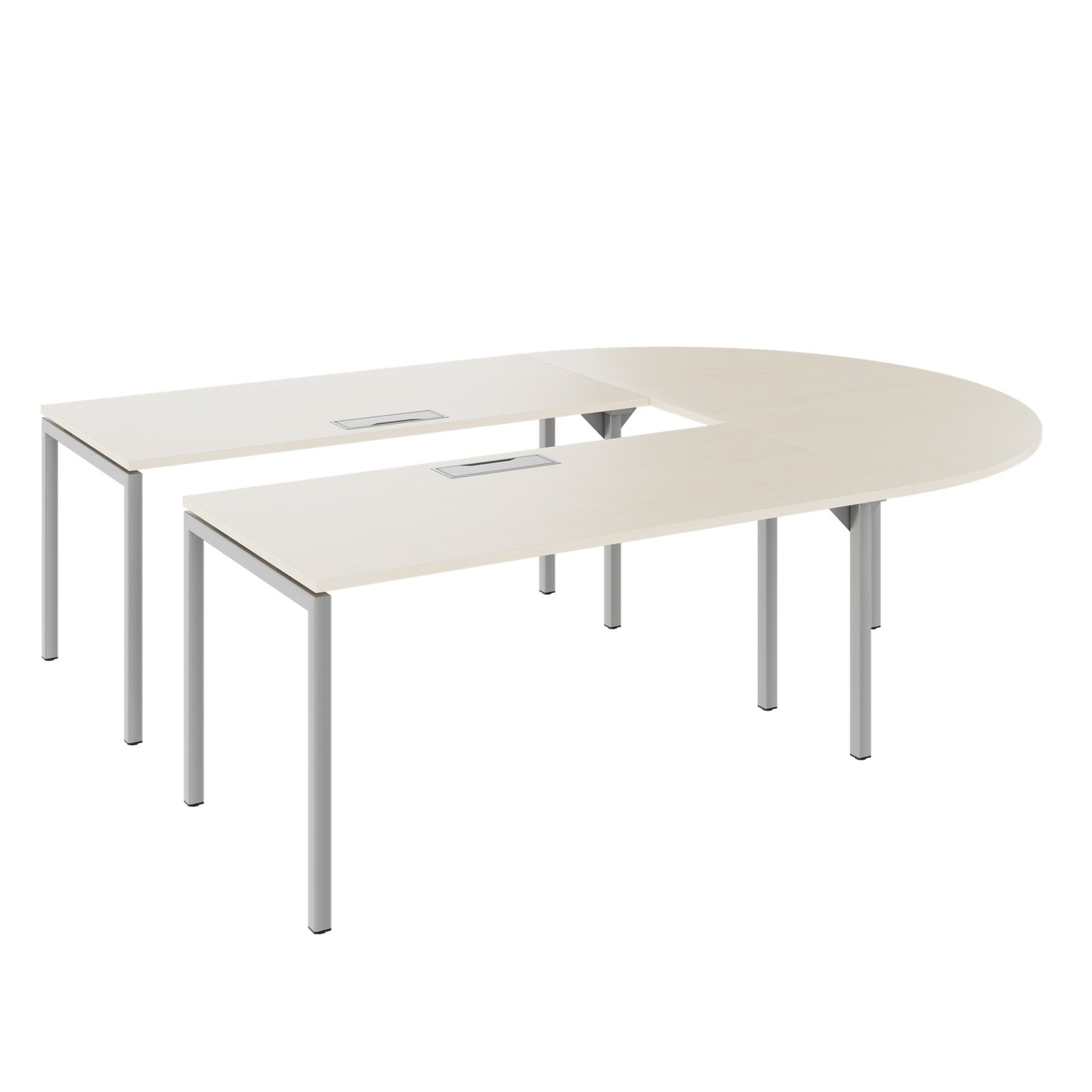 NOVA Konferenztisch | 2600-4600 mm, U-Form, optionale Elektrifizierung