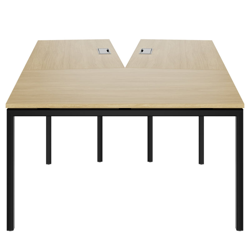 NOVA Konferenztisch | 2610-4598 mm, V-Form, optionale Elektrifizierung - 5 Main Image