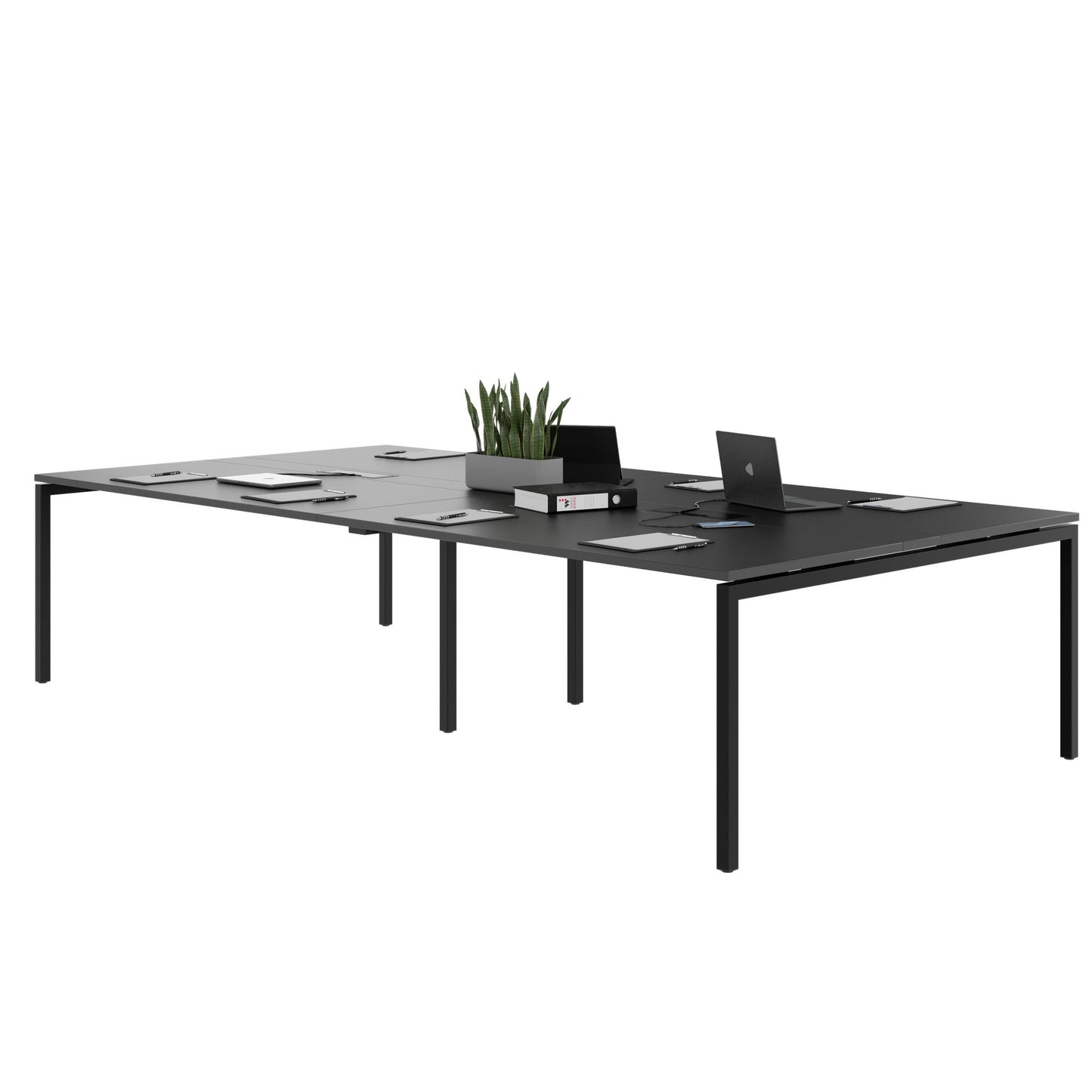 NOVA Conference table | 3200 x 1640 mm (10 - 12 people), electrified, anthracite