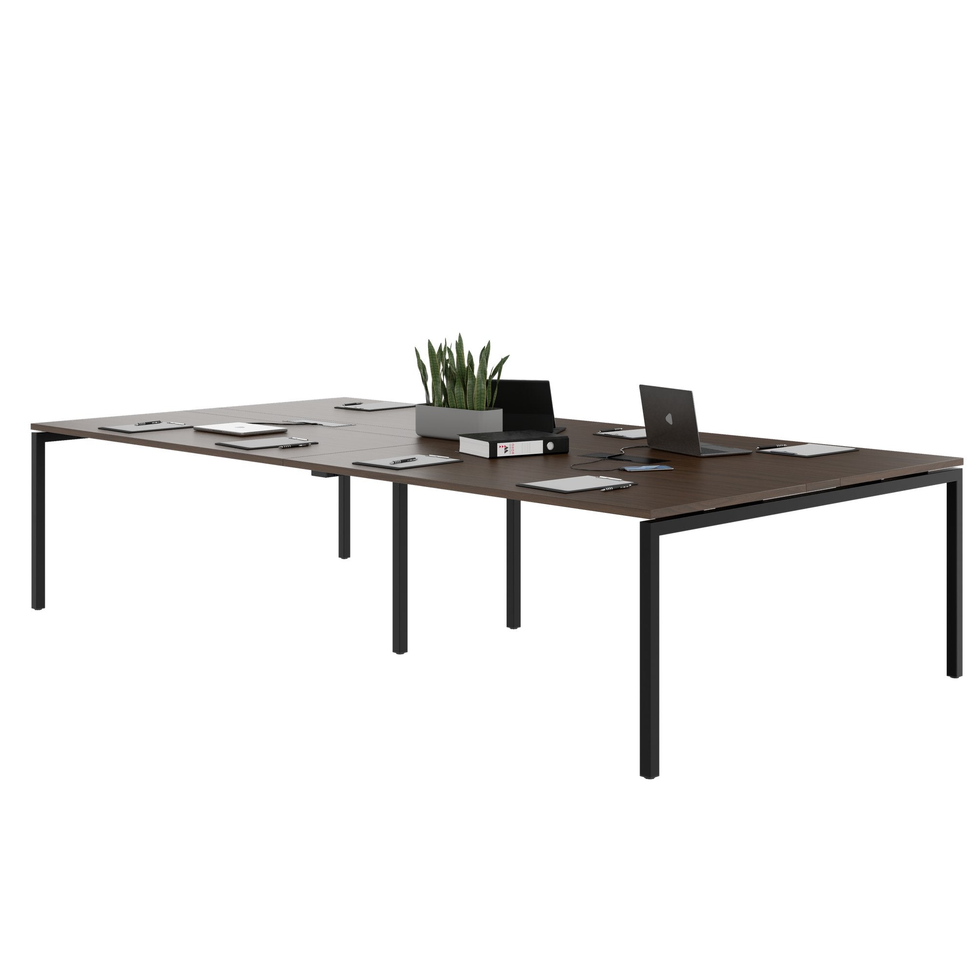 NOVA Conference table | 3200 x 1640 mm (10 - 12 people), electrified, walnut