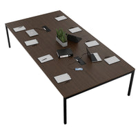 NOVA Conference table | 3200 x 1640 mm (10 - 12 people), electrified, walnut