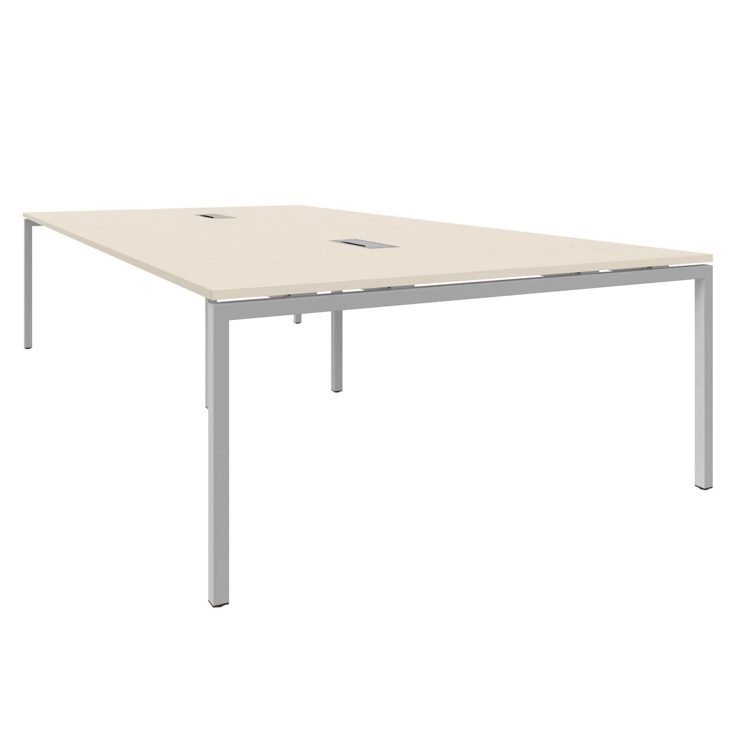 Table de conférence NOVA | Électrifié, 3200 x 1640 mm (10 - 12 personnes), érable