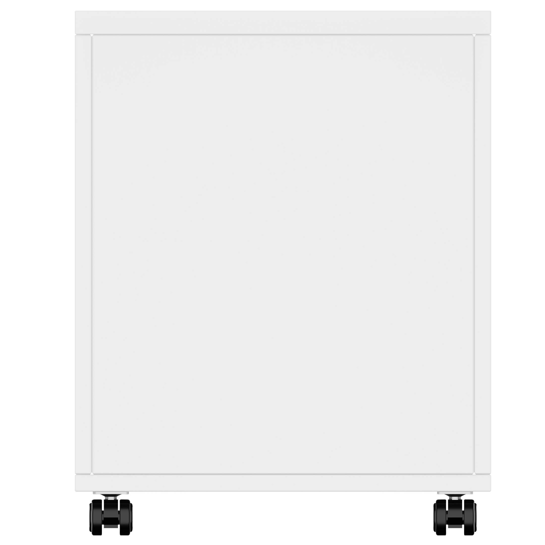 NOVA Roll container | 3 drawers + 1 small parts, 600 mm deep, white