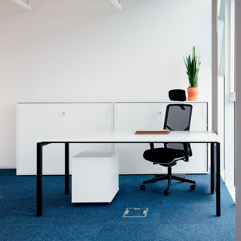 NOVA U Schreibtisch | 1600 x 800 mm, Ahorn