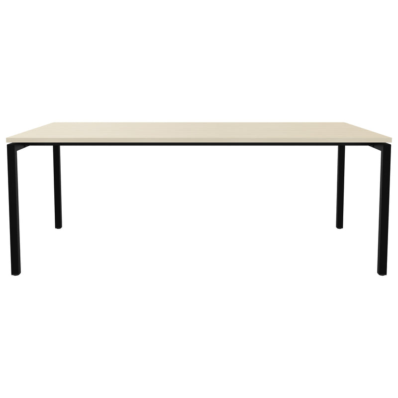NOVA U Table de réunion | 2000 x 1000 mm, érable - 2 Main Image