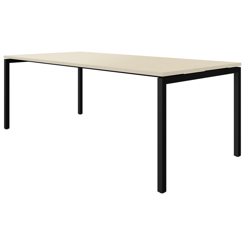 NOVA U Table de réunion | 2000 x 1000 mm, érable - 3 Main Image