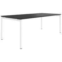 NOVA U meeting table | 2000 x 1000 mm, anthracite