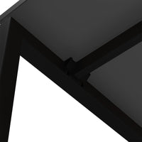 NOVA U meeting table | 2000 x 1000 mm, anthracite