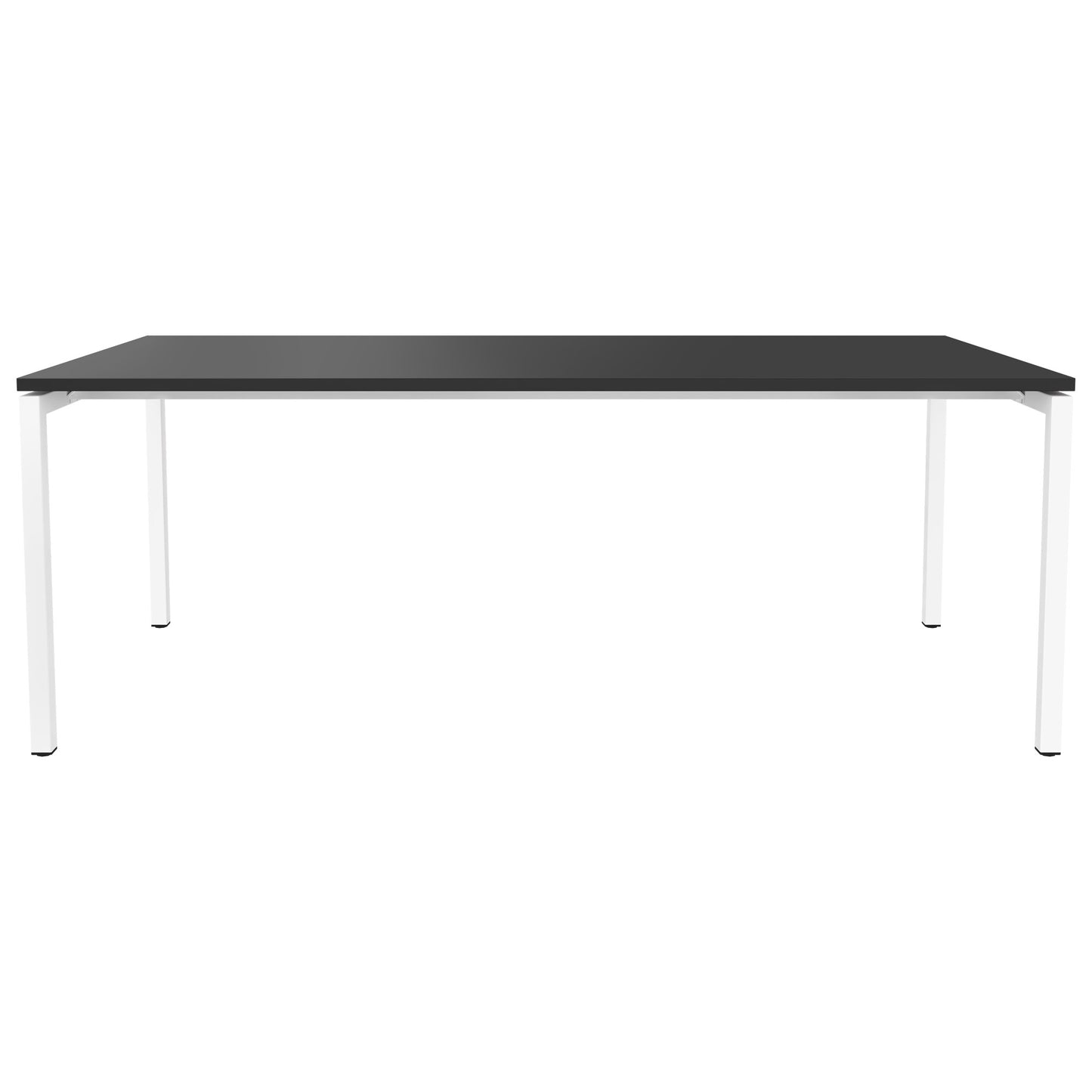 NOVA U meeting table | 2000 x 1000 mm, anthracite