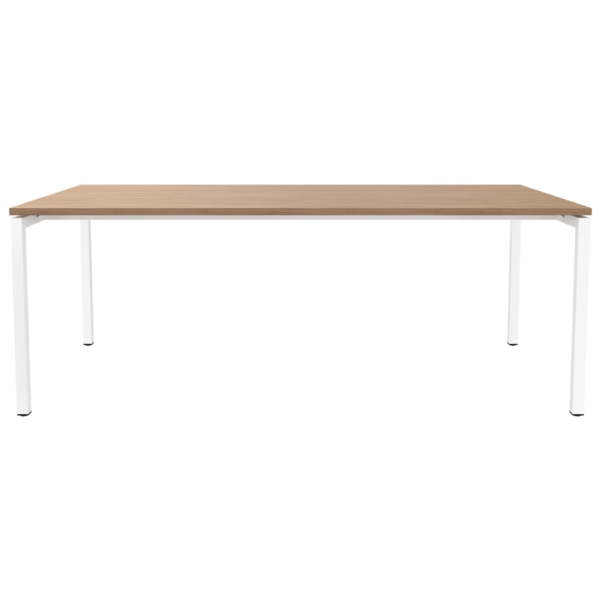NOVA U meeting table | 2000 x 1000 mm, amber oak - 3 Lightbox Main Image